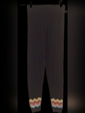 Vintage 2011 Missoni for Target ZigZag Knit Leggings Size Large Good/Gently Used